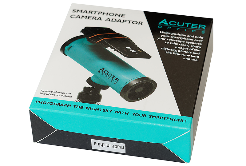 Acuter Teleskop Smartphone Adapter
