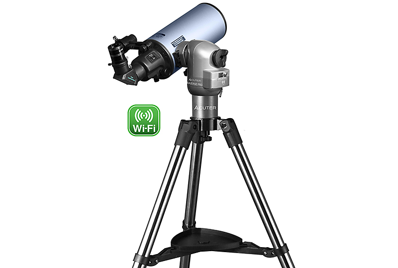 Acuter Voyager MAK90-FAST Maksutov Cassegrain Teleskopset mit Traverse Pro