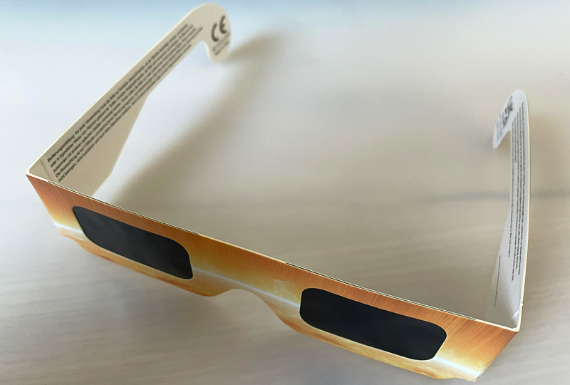 Helios Sonnenfinsternisbrille - Sonnenbeobachtungsbrille