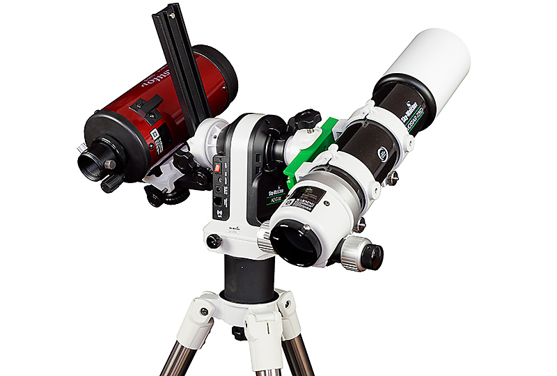 SkyWatcher AZ-GTiX WLAN DUAL SADDLE GoTo azimutale Montierung mit Stativ