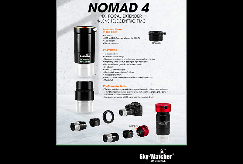 SkyWatcher Nomad-4 Barlow