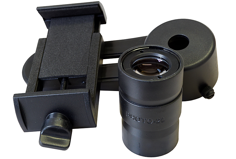 SkyWatcher SmartPhoto™ justierbarer Teleskop Smartphone Adapter mit 20mm Okular